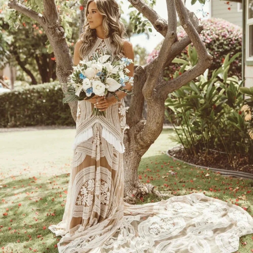 Rue De Seine East Gown US Size 6 - Picture 3 of 14